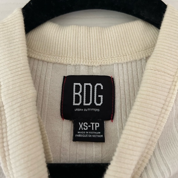 UO Ribbed Cream Tank - Picture 3 of 3